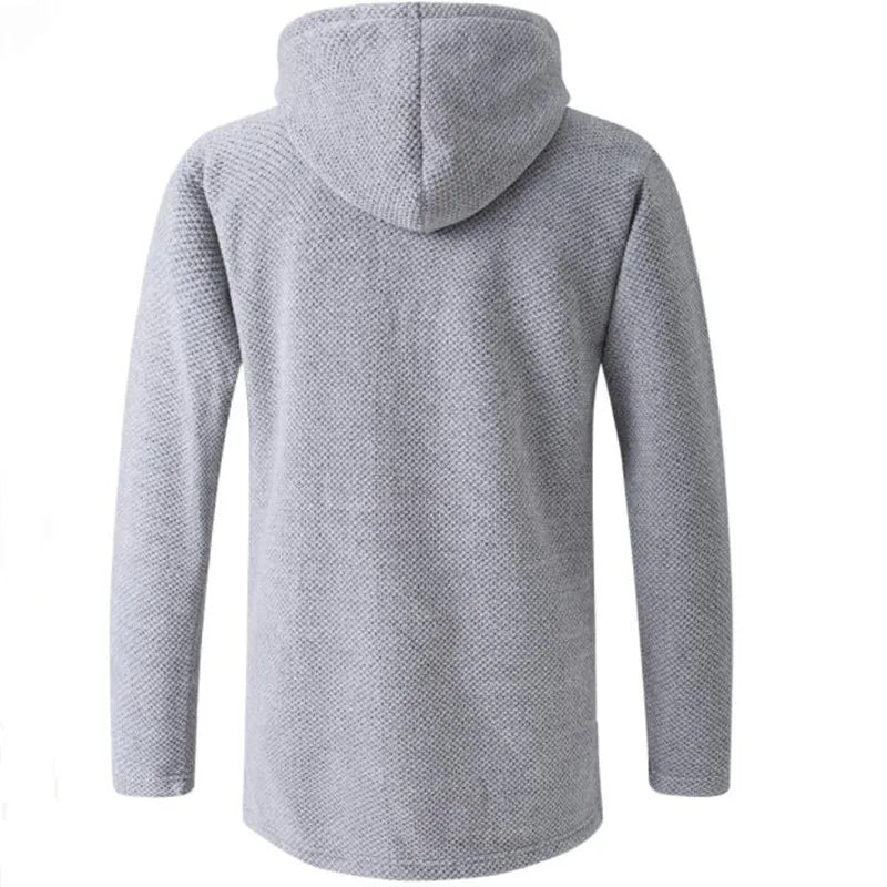 Casaco Masculino Longo com Capuz Romenzi RZ325