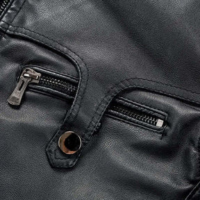 Jaqueta Masculina de Couro Romenzi RZ140