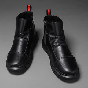 Bota Masculina Chelsea de Couro Romenzi RZ296