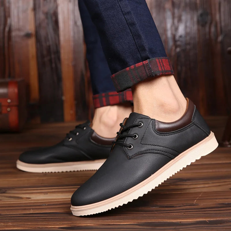 Sapatênis Masculino de Couro Romenzi RZ449