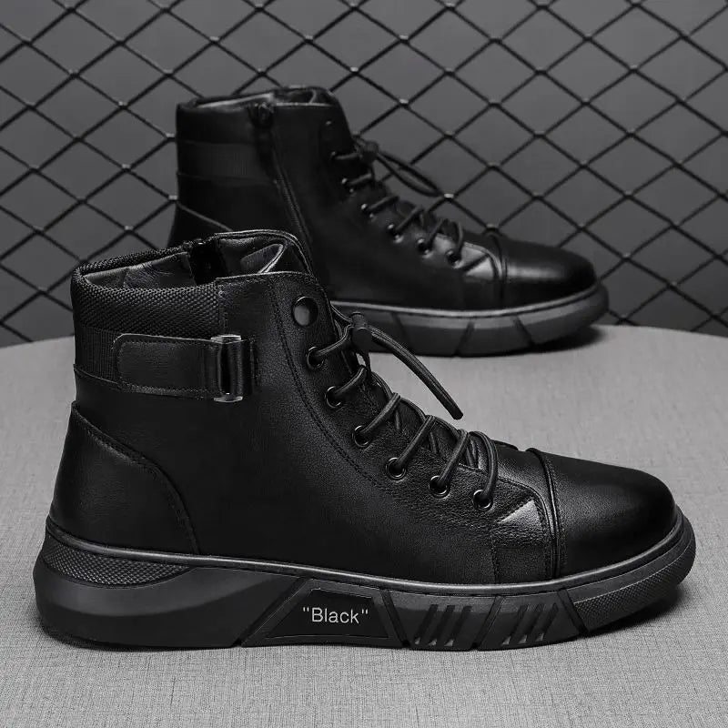 Bota de Couro Masculina