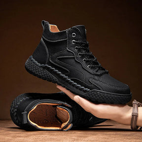 Bota Masculina de Couro Romenzi RZ294
