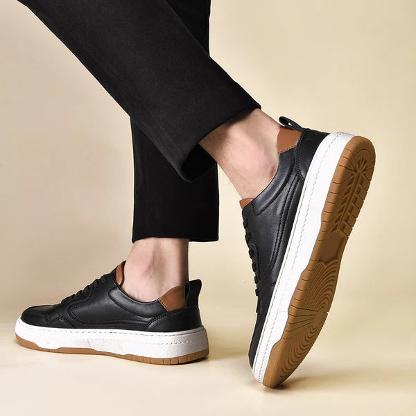 Tênis Masculino em Couro Romenzi RZ413