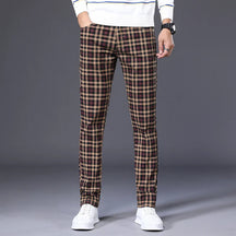 Calça Casual Masculina Xadrez Romenzi RZ010
