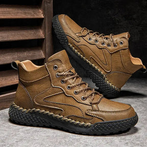 Bota Masculina de Couro Romenzi RZ294
