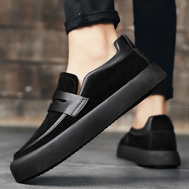 Mocassim Masculino de Camurça Romenzi RZ308