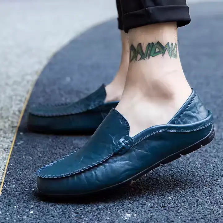 Mocassim Masculino em Couro Romenzi RZ309