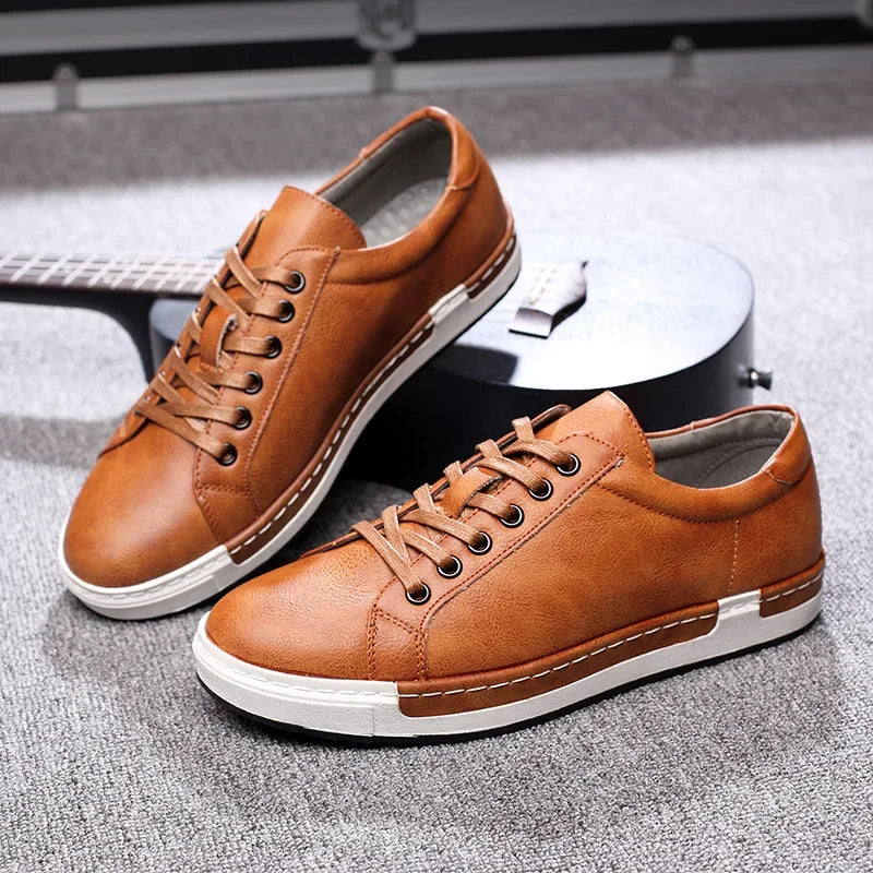 Sapatênis Masculino Prime de Couro Romenzi RZ446
