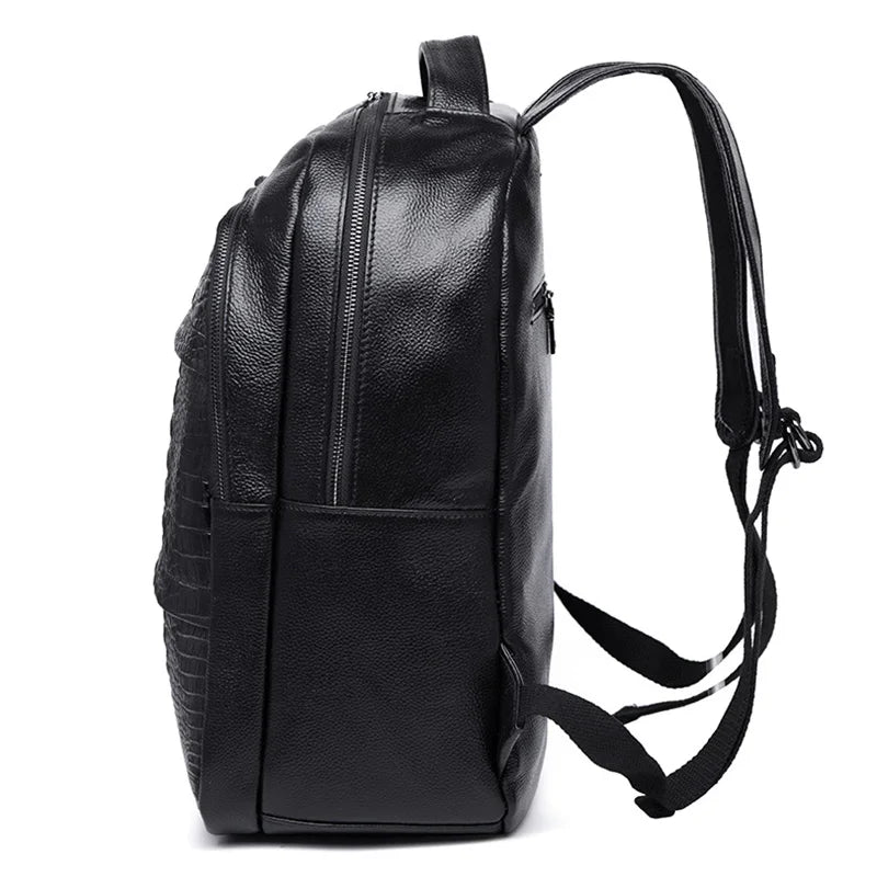 Mochila Executiva em Couro Romenzi Seoul RZ074