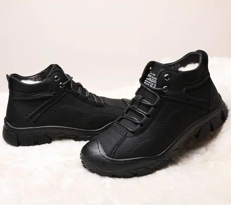 Bota Masculina de Couro Romenzi RZ282