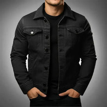 Jaqueta Jeans Masculina Slim Romenzi RZ021