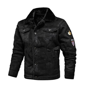 Jaqueta Masculina de Couro Romenzi Harbe RZ119