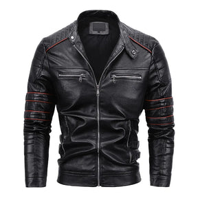 Jaqueta Masculina de Couro Romenzi RZ130
