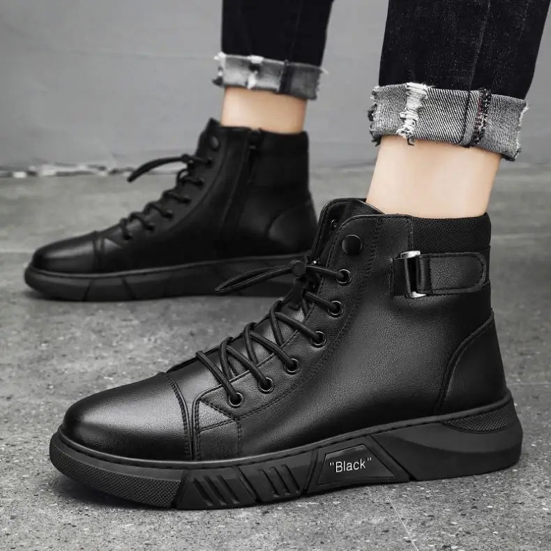 Bota de Couro Masculina