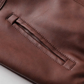 Jaqueta Masculina de Couro Original Romenzi RZ125