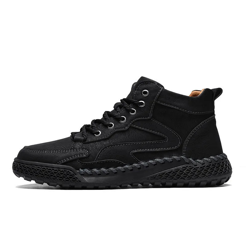 Bota Masculina de Couro Romenzi RZ294
