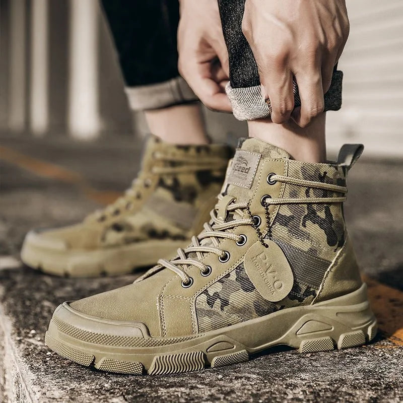 Bota Masculina Camuflada Speed Romenzi RZ286