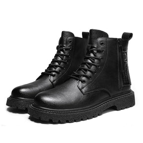 Bota Masculina de Couro Romenzi RZ292