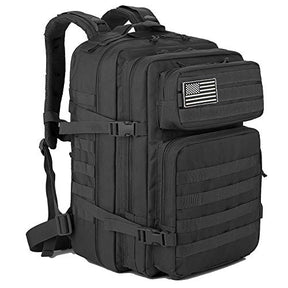 Mochila Tática Militar Preta 50L