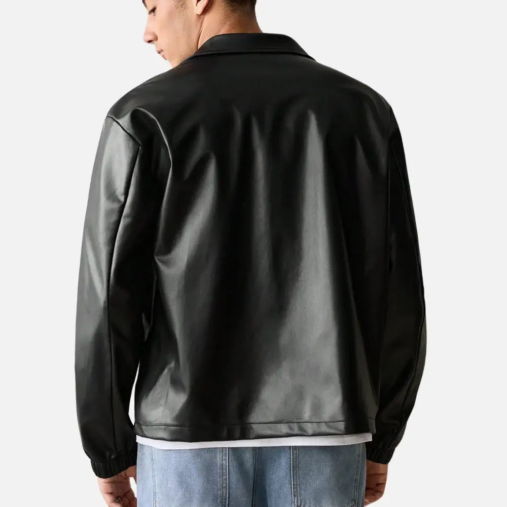 Jaqueta de Couro Masculina Romenzi RZ028