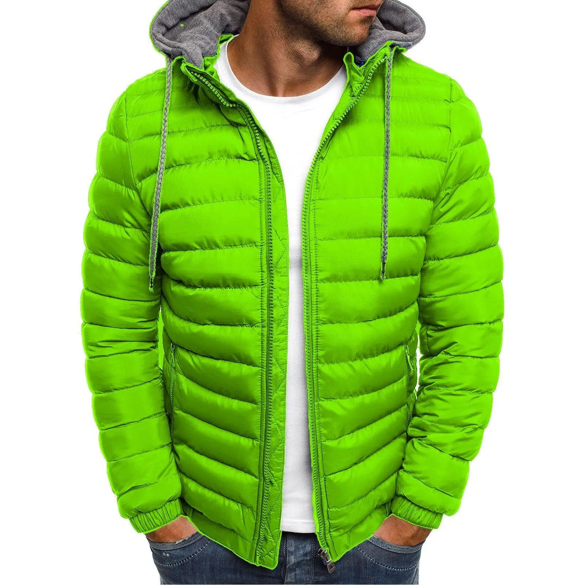 Jaqueta Masculina com Capuz Romenzi RZ137