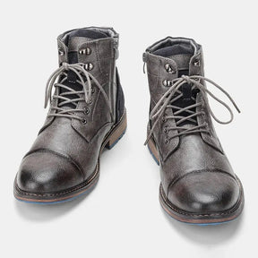 Bota Masculina de Couro Romenzi RZ284