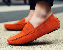 Mocassim Masculino de Camurça Romenzi RZ305
