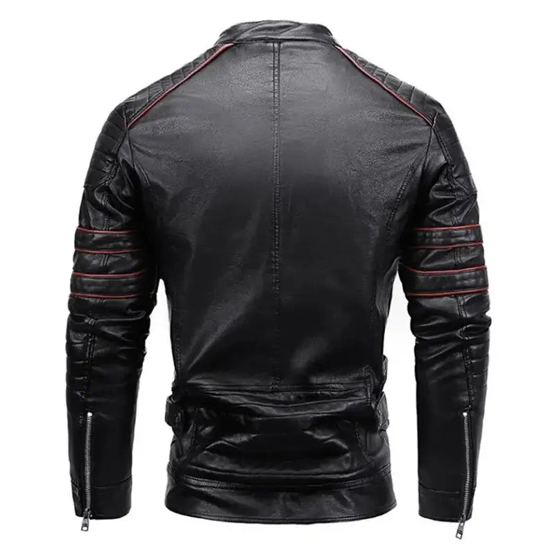 Jaqueta Masculina de Couro Romenzi RZ130