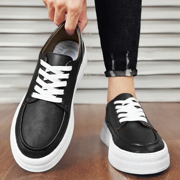 Tênis Masculino em Couro Romenzi RZ412