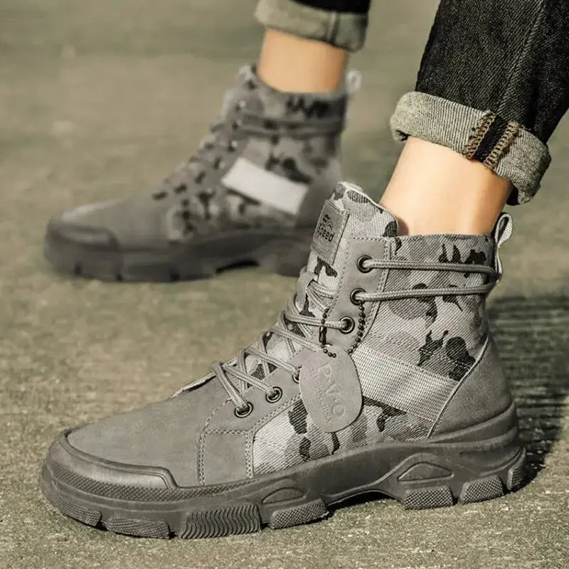 Bota Masculina Camuflada Speed Romenzi RZ286