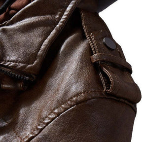 Jaqueta Masculina de Couro Original Romenzi RZ125