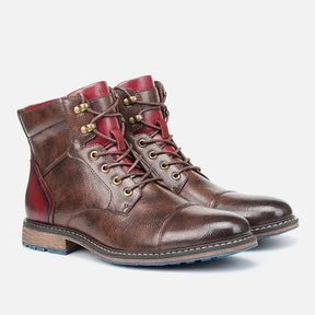 Bota Masculina de Couro Romenzi RZ284