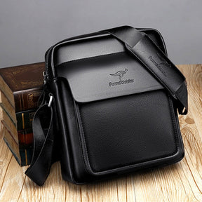 Bolsa Masculina lateral de Couro Forms
