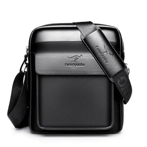 Bolsa Masculina lateral de Couro Forms