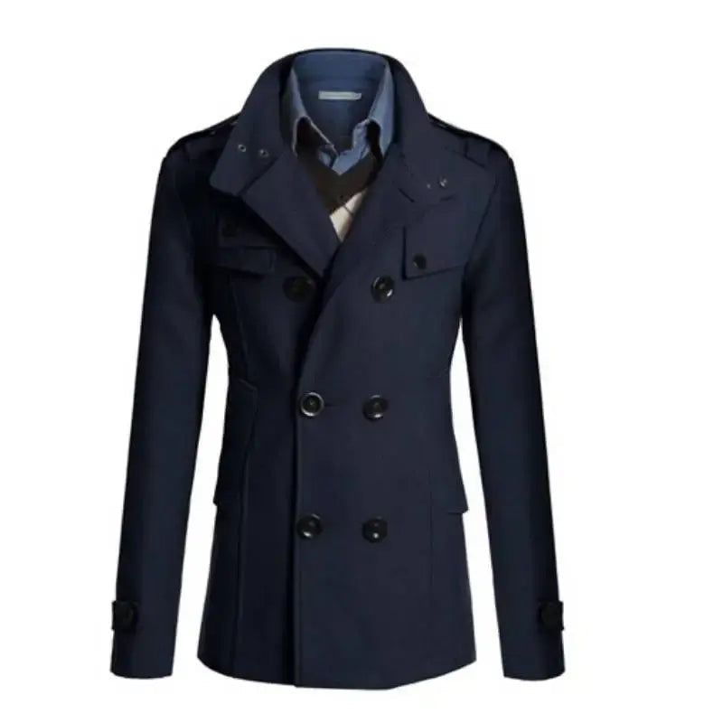 Casaco Transpassado Masculino Romenzi RZ123