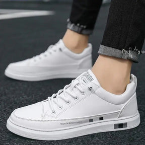 Tênis Masculino de Couro Fashion Romenzi RZ331