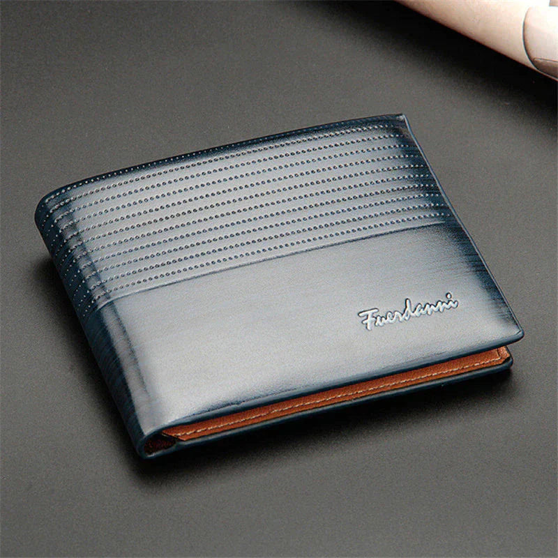 Carteira Masculina de Couro Denner Romenzi RZ485