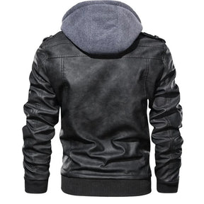 Jaqueta Masculina de Couro Original Romenzi RZ125