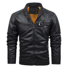 Jaqueta Masculina de Couro Romenzi RZ140