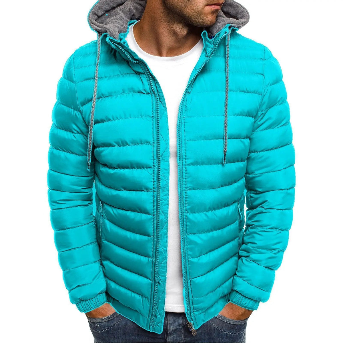 Jaqueta Masculina com Capuz Romenzi RZ137