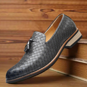 Mocassim Masculino de Couro Oxford Romenzi RZ307