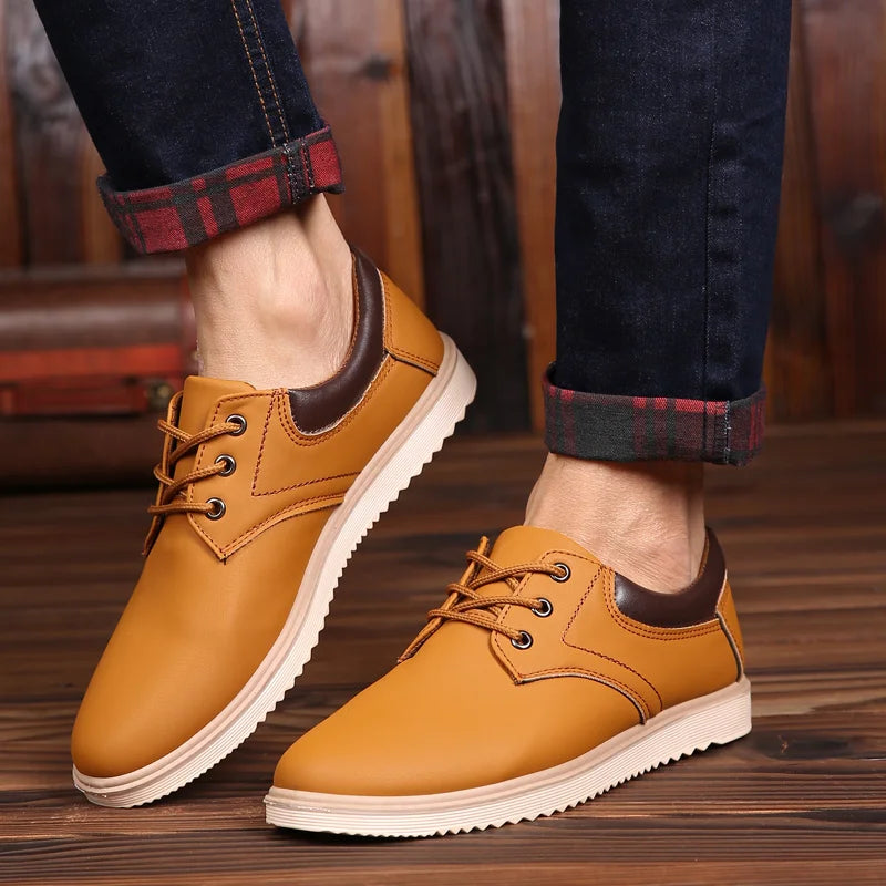 Sapatênis Masculino de Couro Romenzi RZ449