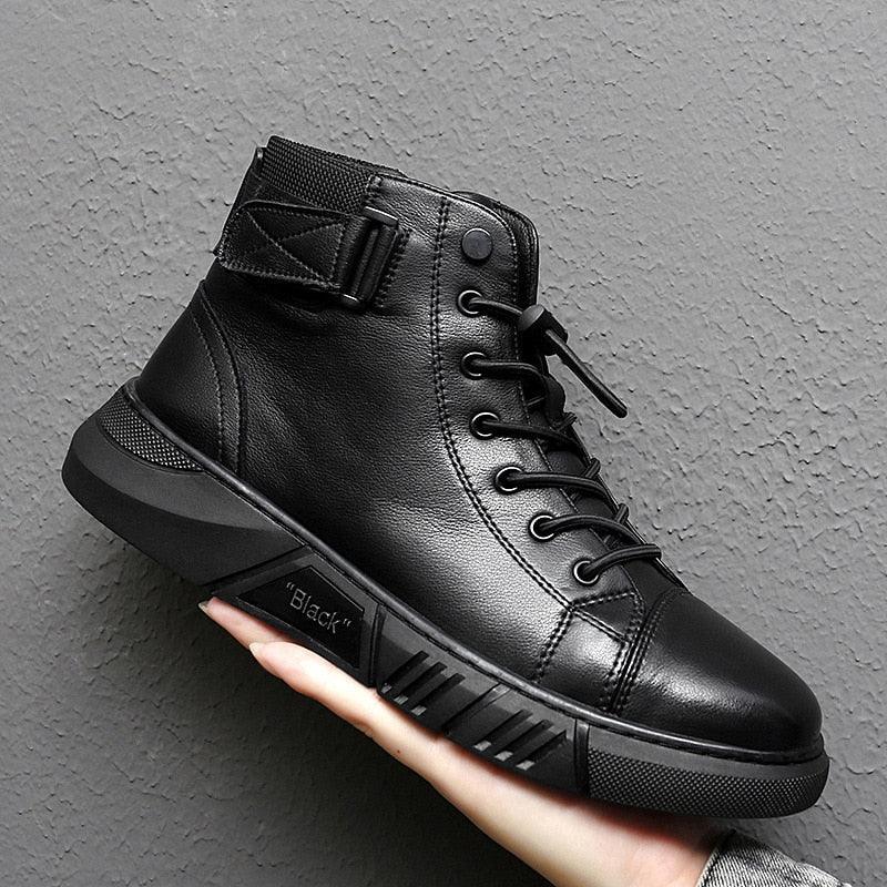 Bota de Couro Masculina