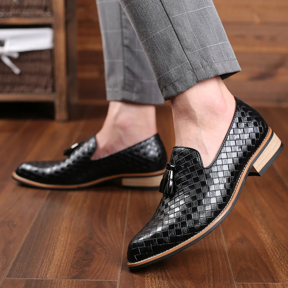 Mocassim Masculino de Couro Oxford
