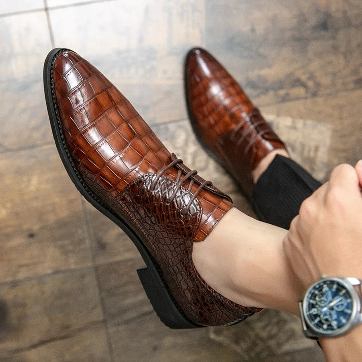 Sapato Masculino Derby em Couro Romenzi RZ352