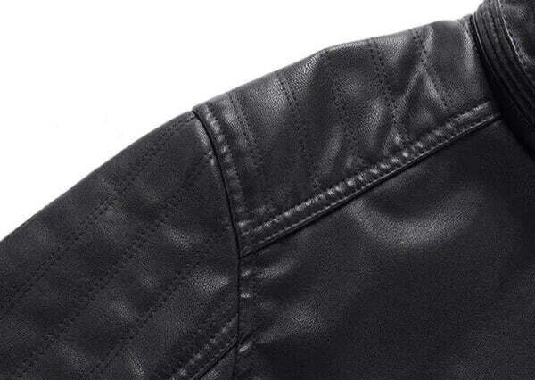 Jaqueta Masculina de Couro Romenzi RZ140