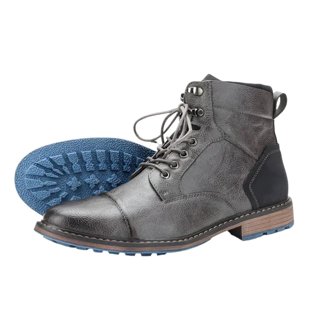 Bota Masculina de Couro Romenzi RZ284