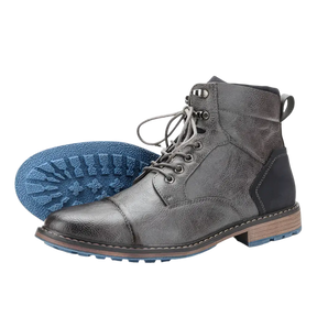 Bota Masculina de Couro Romenzi RZ284