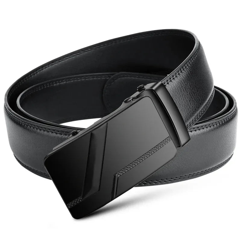 Cinto Masculino de Couro Luxury Romenzi RZ338