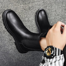 Bota Masculina Cano Alto Chelsea Romenzi RZ278